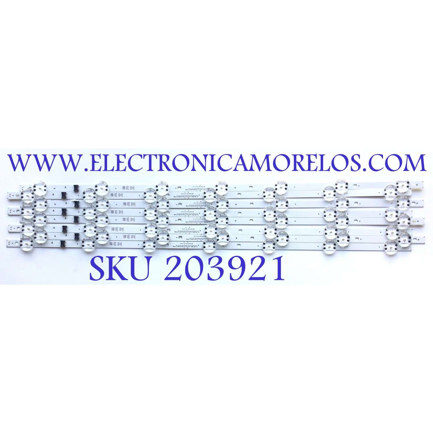 KIT DE LEDS PARA TV LG ( 8 PZ ) / NUMERO DE PARTE EAV65035401 / SSC_Y21SLIM TRIDEN_65UP80_S / SSC_Y21SLIM TRIDEN_65UP80__LGD_(0.6PI)_REV00_210105 / PANEL NC650TQG -AAKH5 / MODELO 65UP80